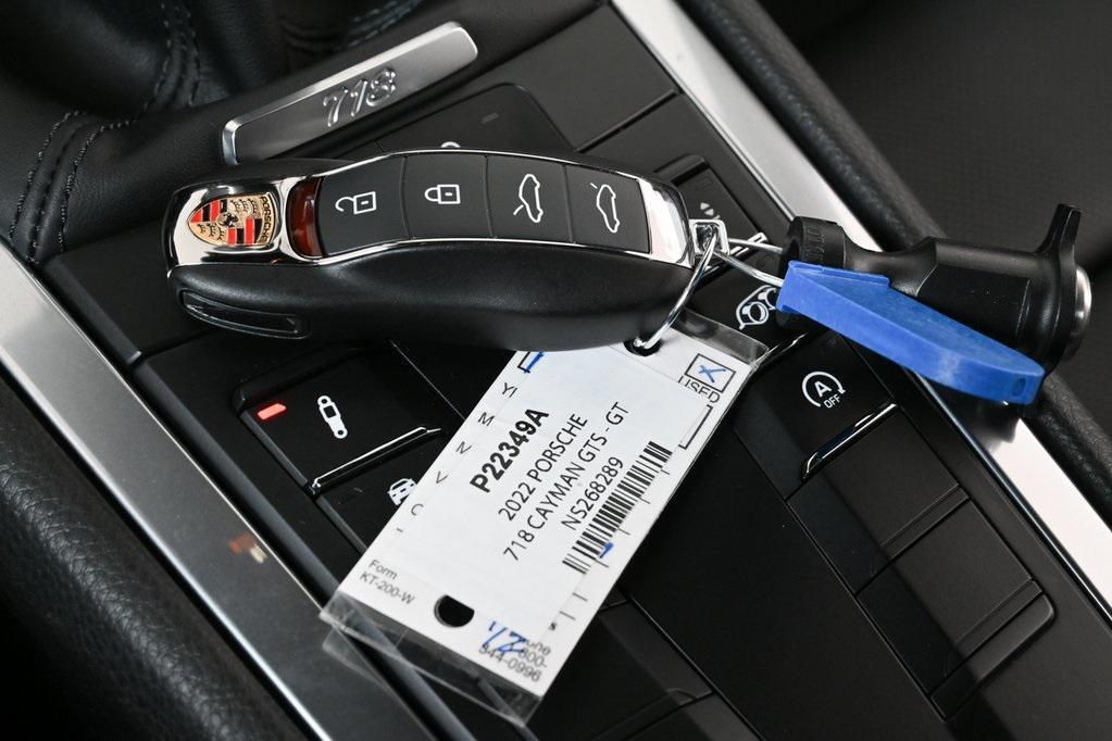 used 2022 Porsche 718 Cayman car, priced at $103,116