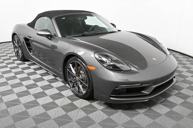 new 2025 Porsche 718 Boxster car, priced at $99,365