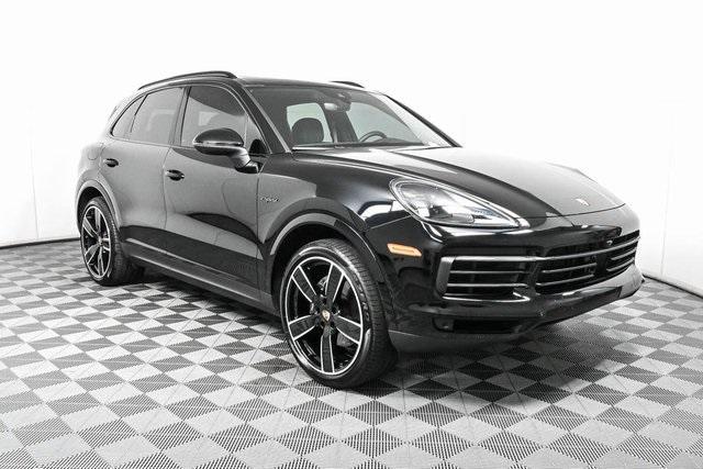 used 2023 Porsche Cayenne E-Hybrid car, priced at $92,886