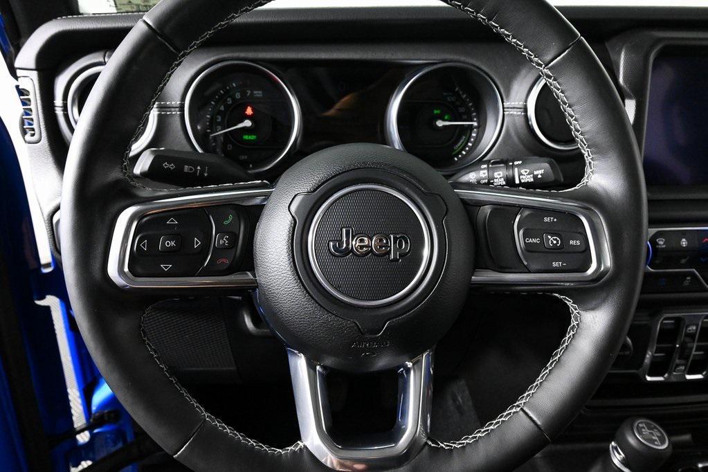 used 2022 Jeep Wrangler Unlimited 4xe car, priced at $37,436