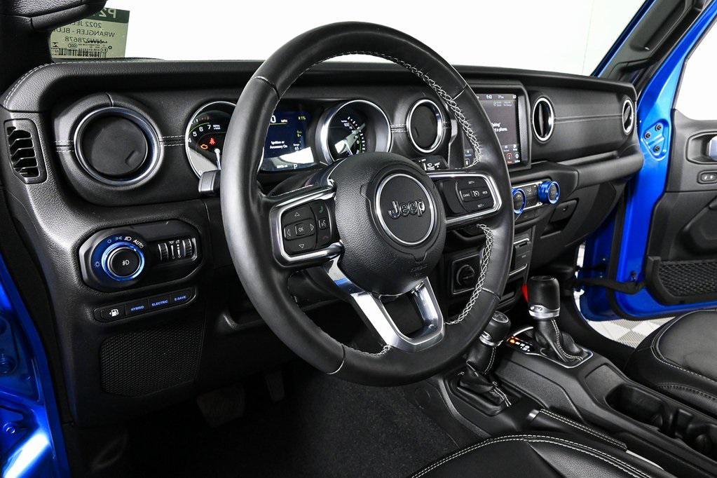 used 2022 Jeep Wrangler Unlimited 4xe car, priced at $37,436