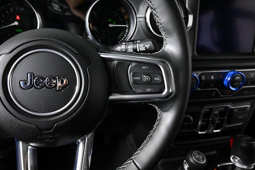 used 2022 Jeep Wrangler Unlimited 4xe car, priced at $37,436