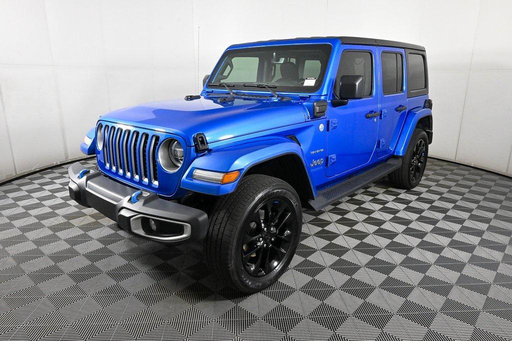 used 2022 Jeep Wrangler Unlimited 4xe car, priced at $37,436