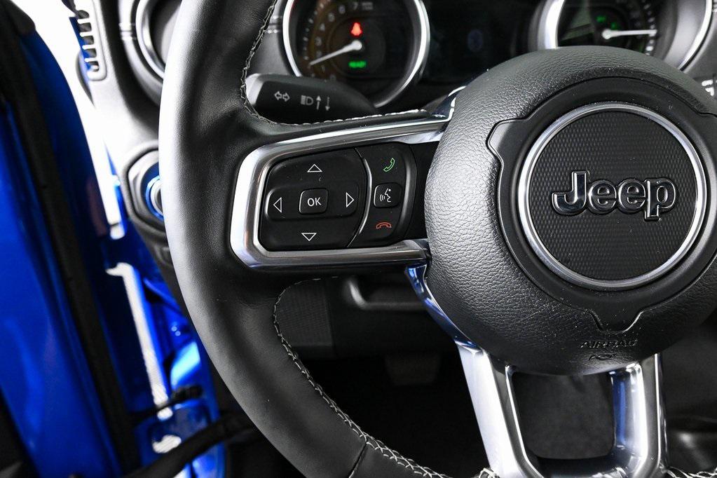 used 2022 Jeep Wrangler Unlimited 4xe car, priced at $37,436