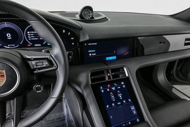 new 2025 Porsche Taycan car, priced at $119,685