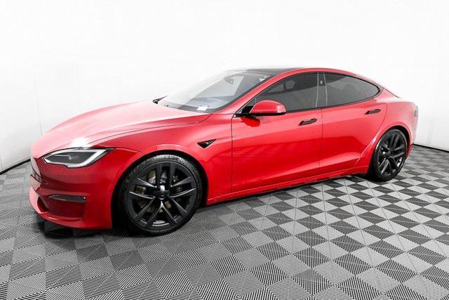 used 2022 Tesla Model S car, priced at $48,996