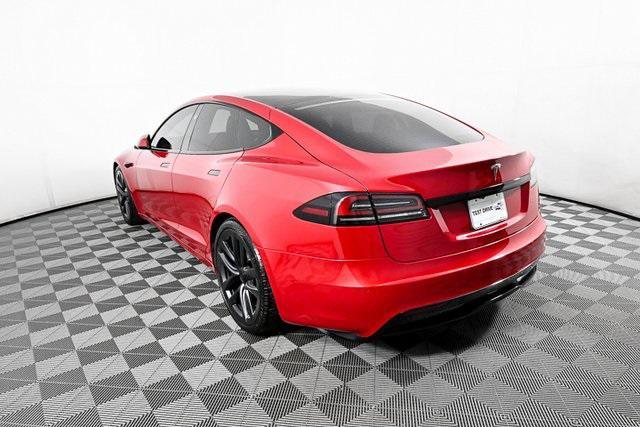 used 2022 Tesla Model S car, priced at $48,996