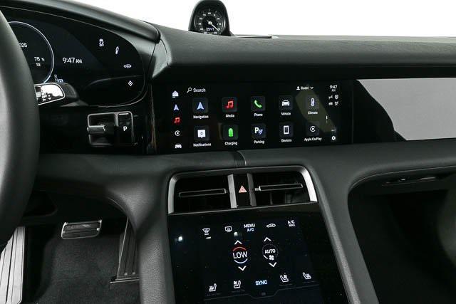 new 2025 Porsche Taycan car, priced at $124,955