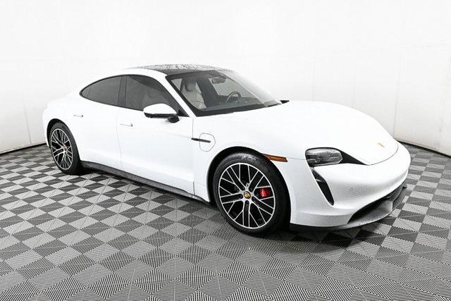 used 2022 Porsche Taycan car, priced at $87,353