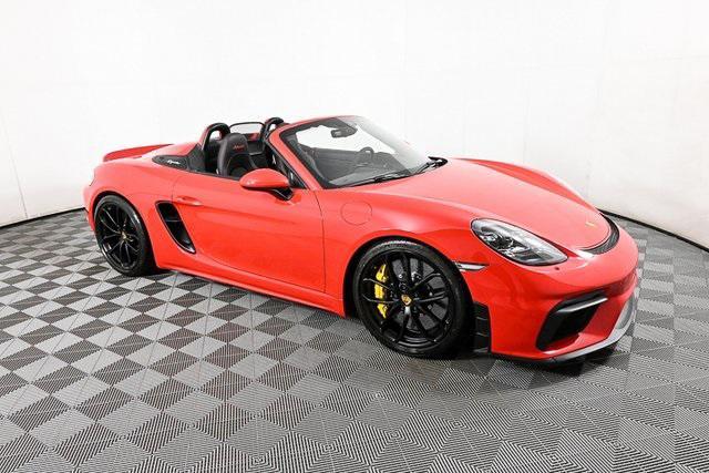 used 2021 Porsche 718 Spyder car, priced at $136,761