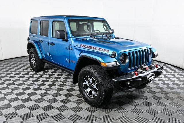 used 2020 Jeep Wrangler Unlimited car, priced at $36,974