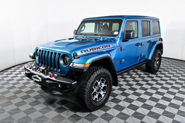 used 2020 Jeep Wrangler Unlimited car, priced at $36,974