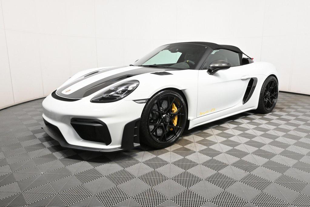 used 2025 Porsche 718 Spyder car, priced at $228,494