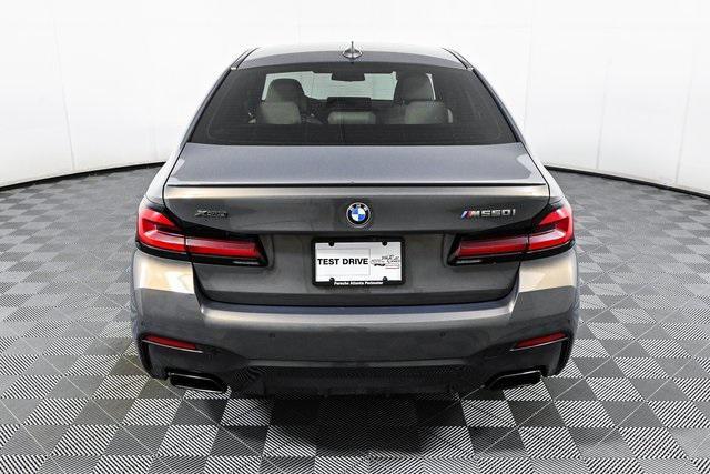 used 2022 BMW M550 car, priced at $59,446