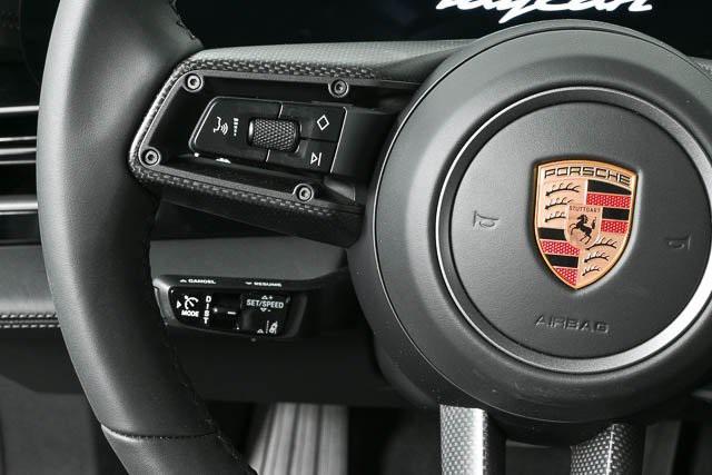 new 2025 Porsche Taycan car, priced at $128,345