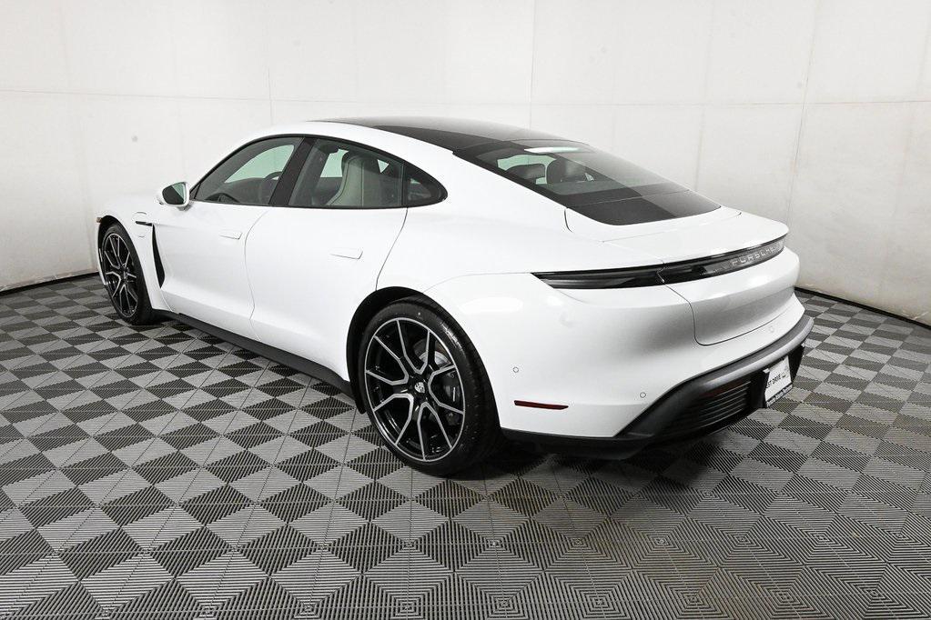 new 2025 Porsche Taycan car, priced at $132,775