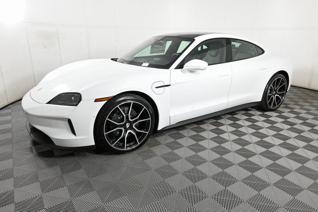 new 2025 Porsche Taycan car, priced at $132,775