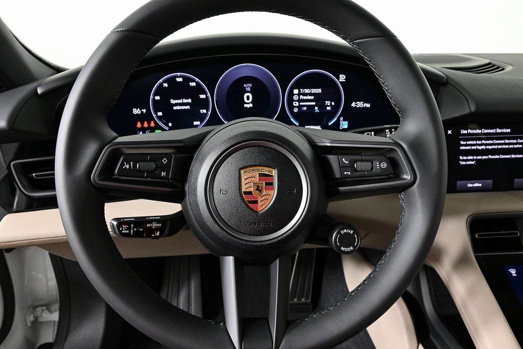 new 2025 Porsche Taycan car, priced at $132,775