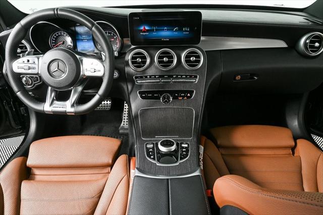 used 2019 Mercedes-Benz AMG C 43 car, priced at $34,400