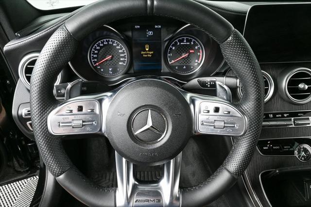 used 2019 Mercedes-Benz AMG C 43 car, priced at $34,400