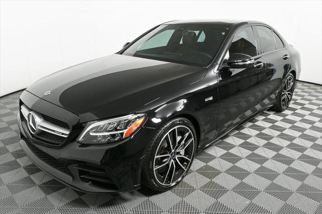 used 2019 Mercedes-Benz AMG C 43 car, priced at $34,400
