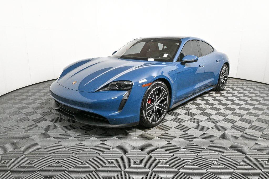 used 2021 Porsche Taycan car, priced at $65,421