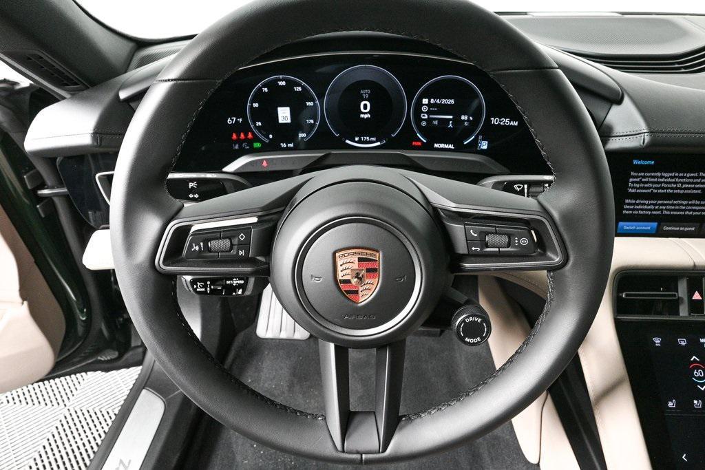 new 2025 Porsche Taycan car, priced at $130,045