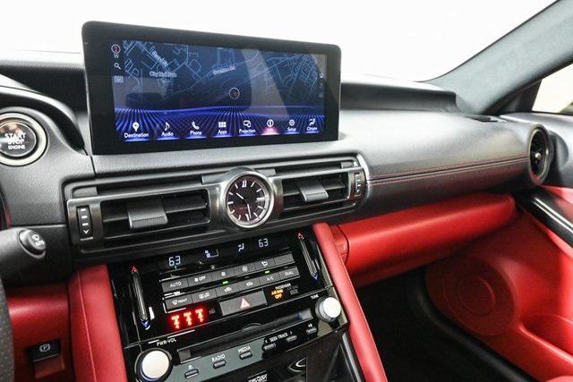 used 2023 Lexus IS 500 car, priced at $49,624