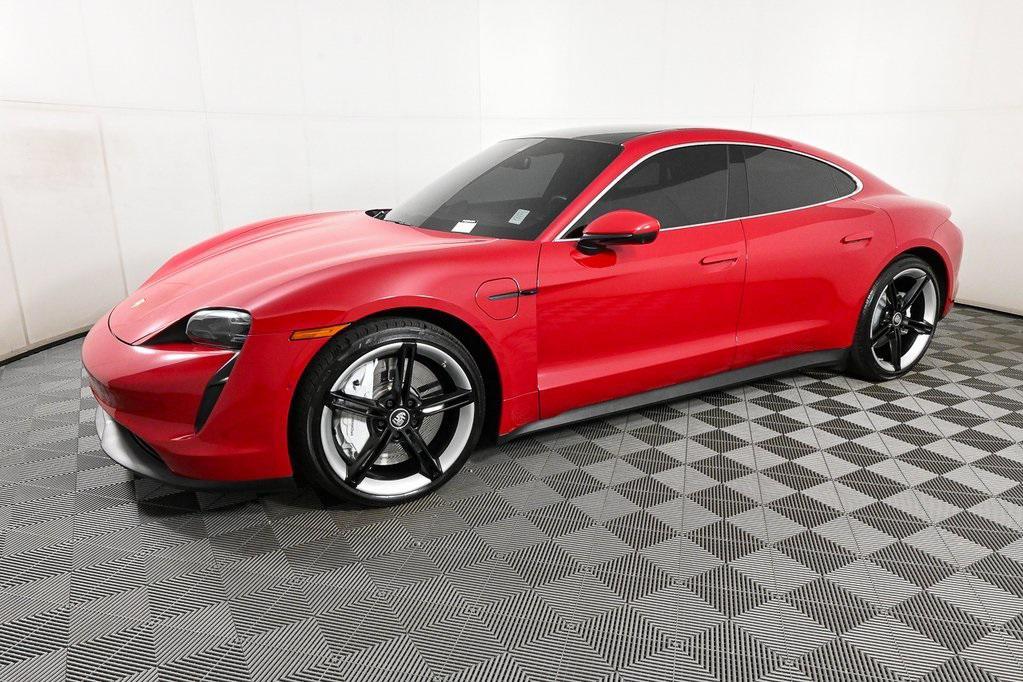 used 2020 Porsche Taycan car, priced at $63,419