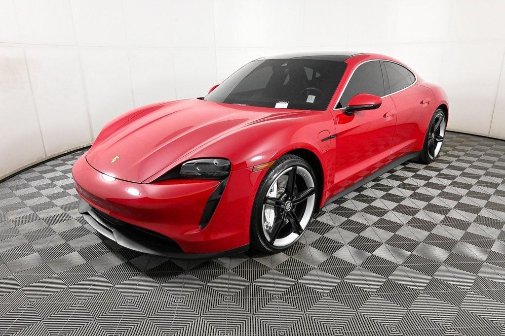 used 2020 Porsche Taycan car, priced at $63,419