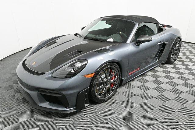 new 2025 Porsche 718 Spyder car, priced at $208,965