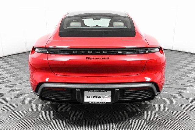 used 2024 Porsche Taycan car, priced at $123,633