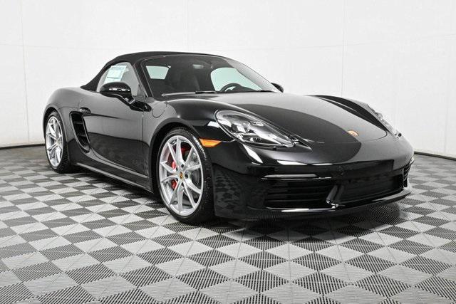 new 2025 Porsche 718 Boxster car, priced at $104,815