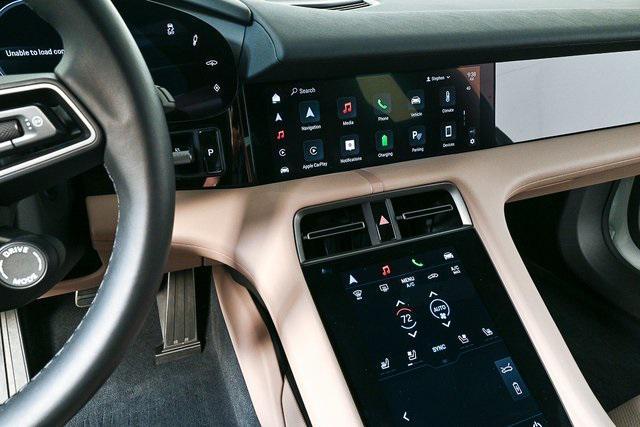 used 2025 Porsche Taycan car, priced at $128,838