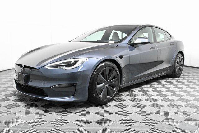 used 2021 Tesla Model S car, priced at $49,757