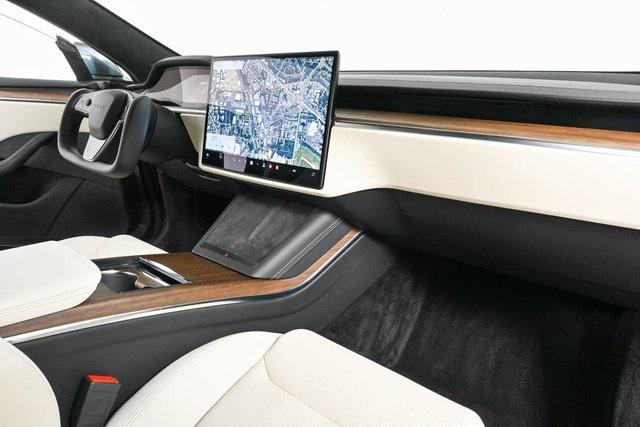 used 2021 Tesla Model S car, priced at $49,757