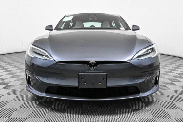 used 2021 Tesla Model S car, priced at $49,757