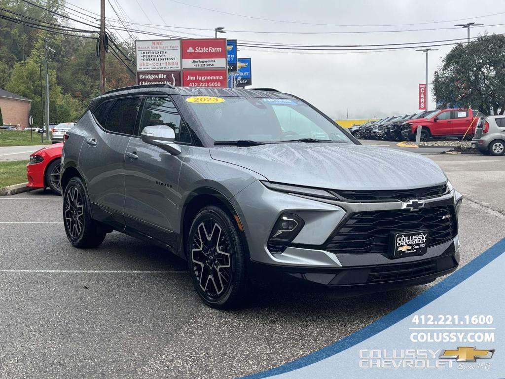 used 2023 Chevrolet Blazer car, priced at $35,500