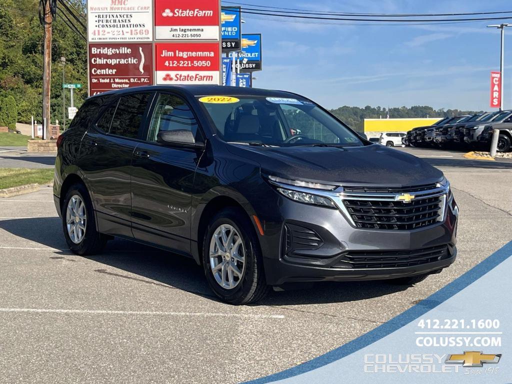 used 2022 Chevrolet Equinox car, priced at $18,700