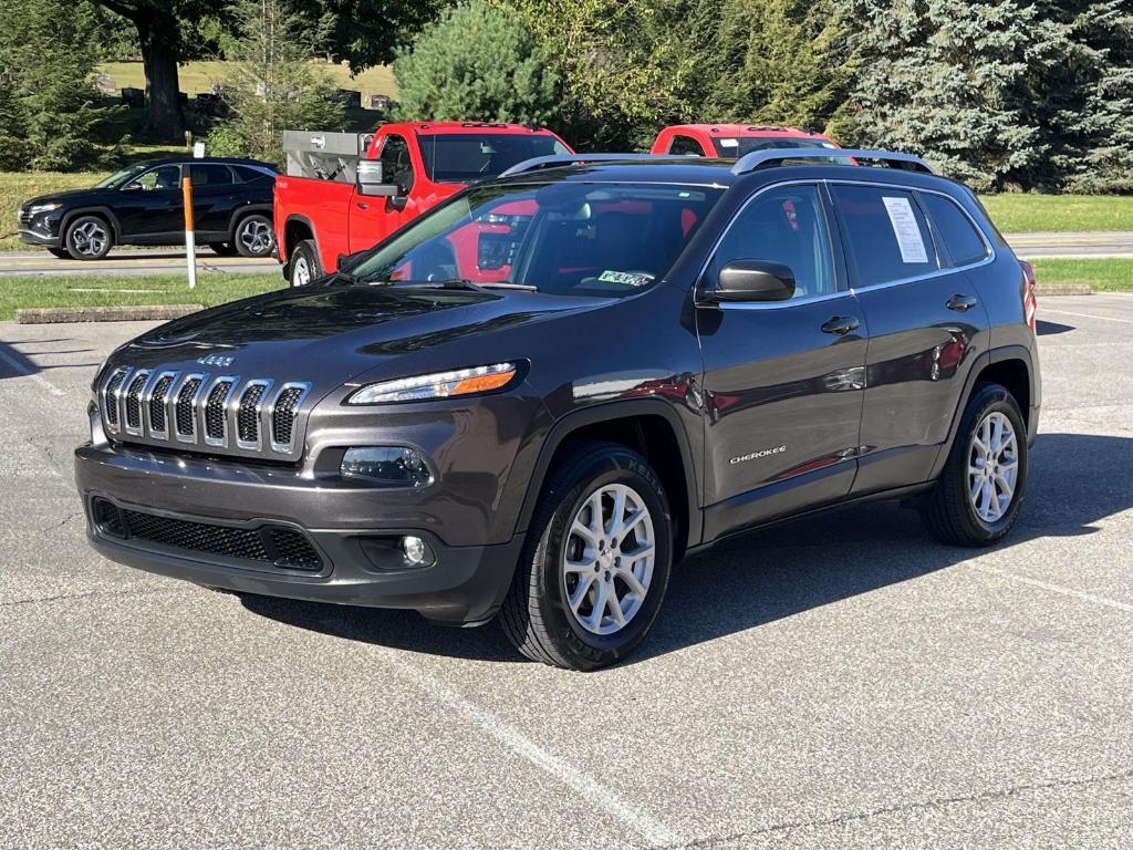used 2018 Jeep Cherokee car, priced at $17,900