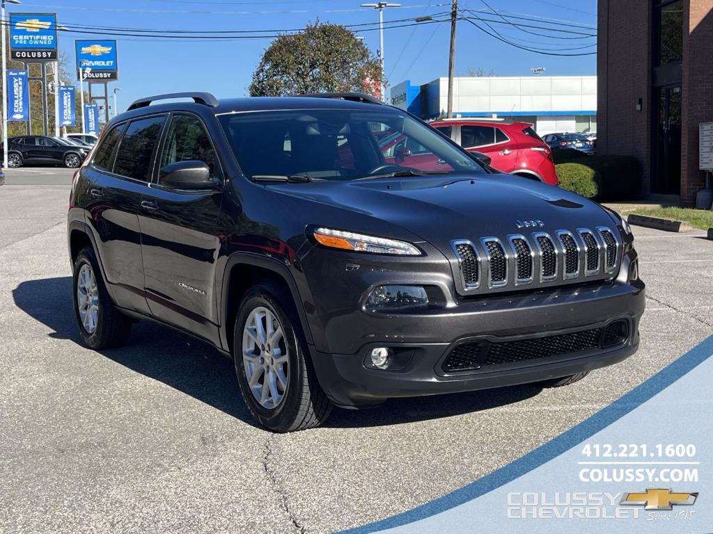 used 2018 Jeep Cherokee car, priced at $17,900