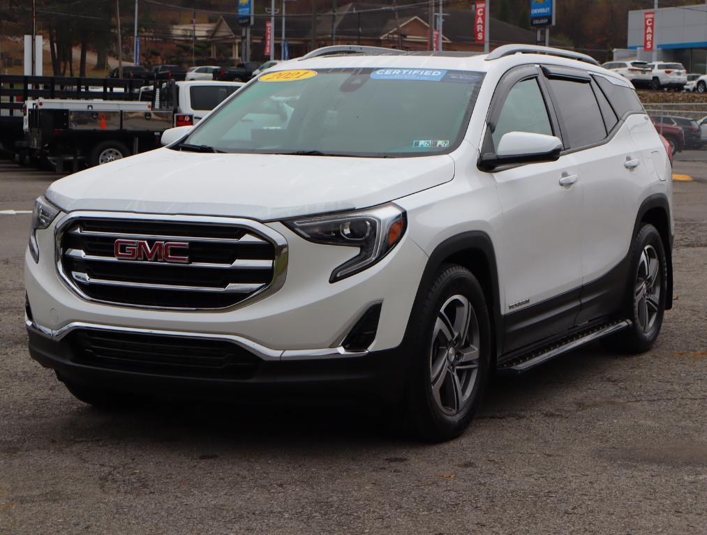 used 2021 GMC Terrain car, priced at $28,300