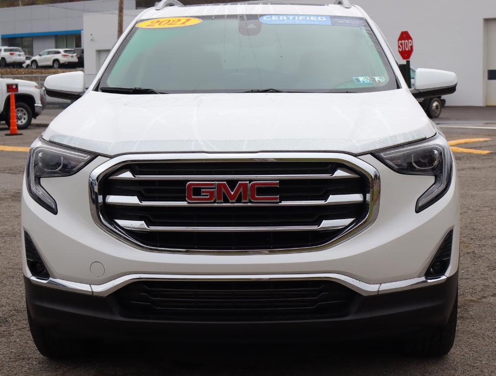 used 2021 GMC Terrain car, priced at $28,300