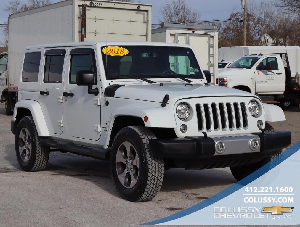 used 2018 Jeep Wrangler JK Unlimited car, priced at $22,990