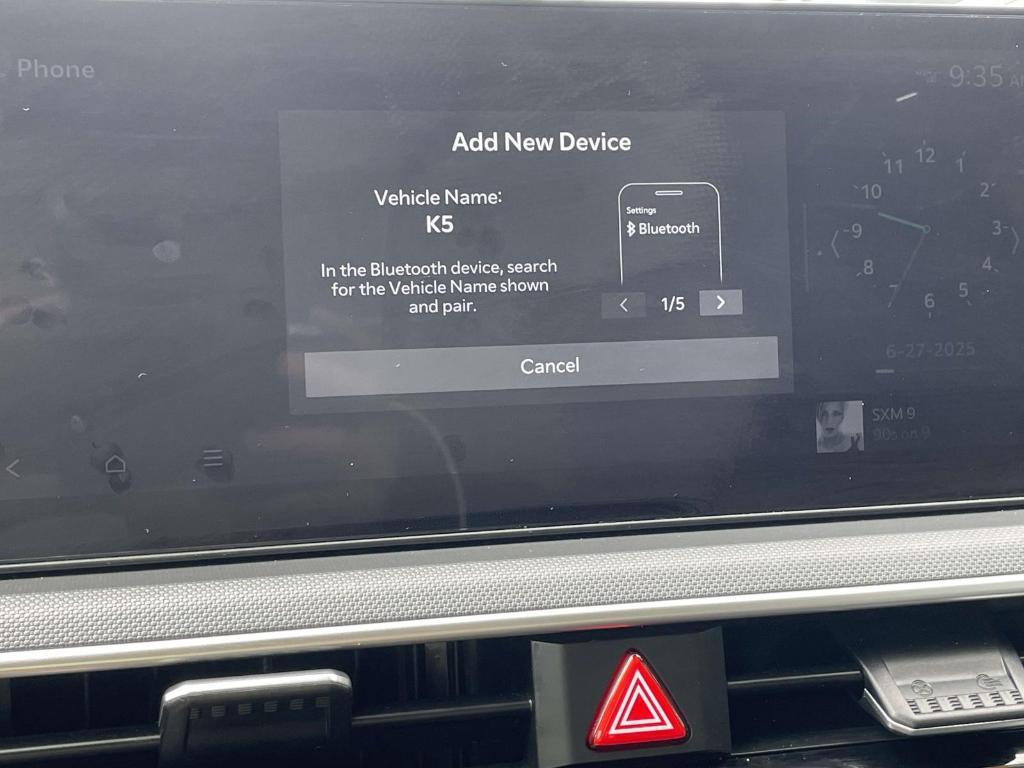 used 2025 Kia K5 car, priced at $27,900
