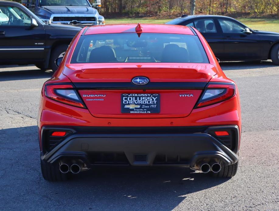 used 2022 Subaru WRX car, priced at $37,900