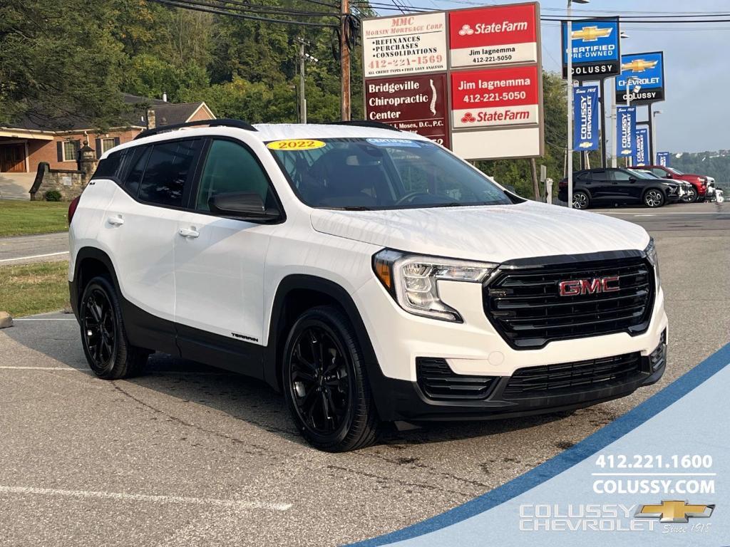 used 2022 GMC Terrain car, priced at $26,500