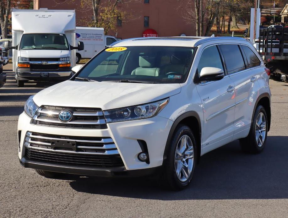 used 2018 Toyota Highlander Hybrid car, priced at $33,990