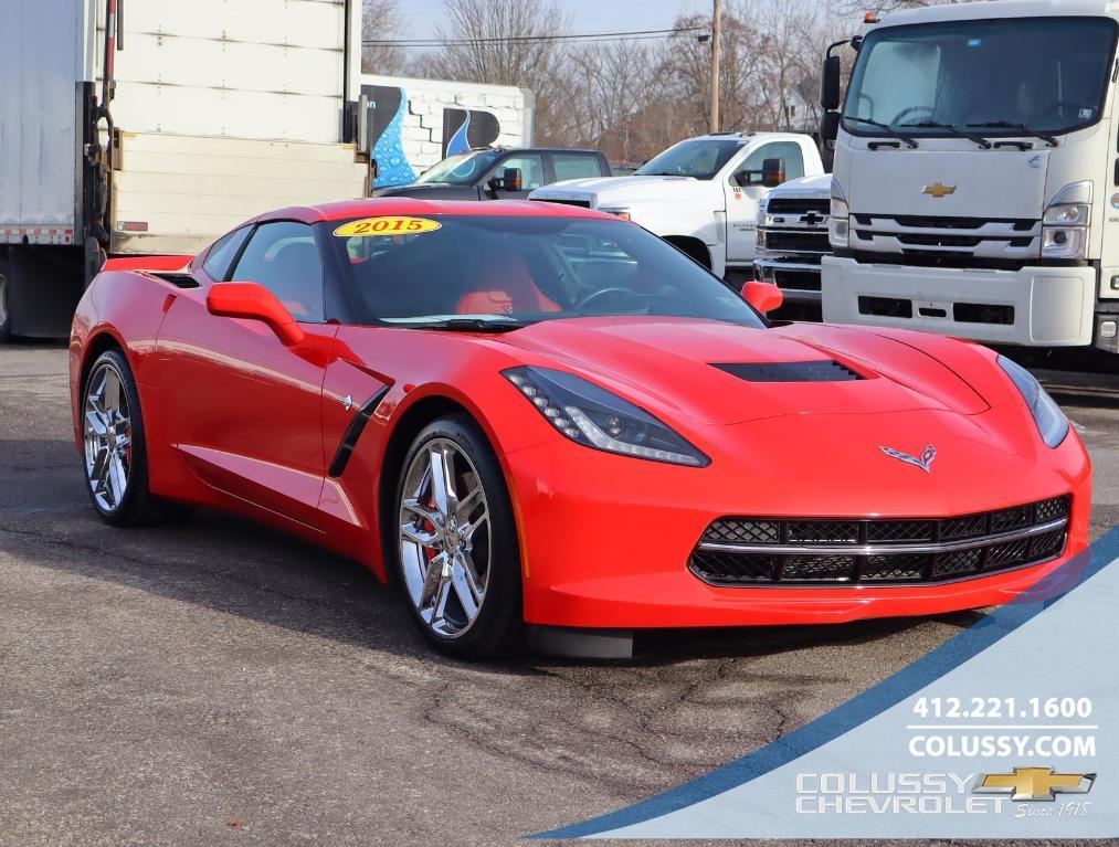 used 2015 Chevrolet Corvette car, priced at $42,990