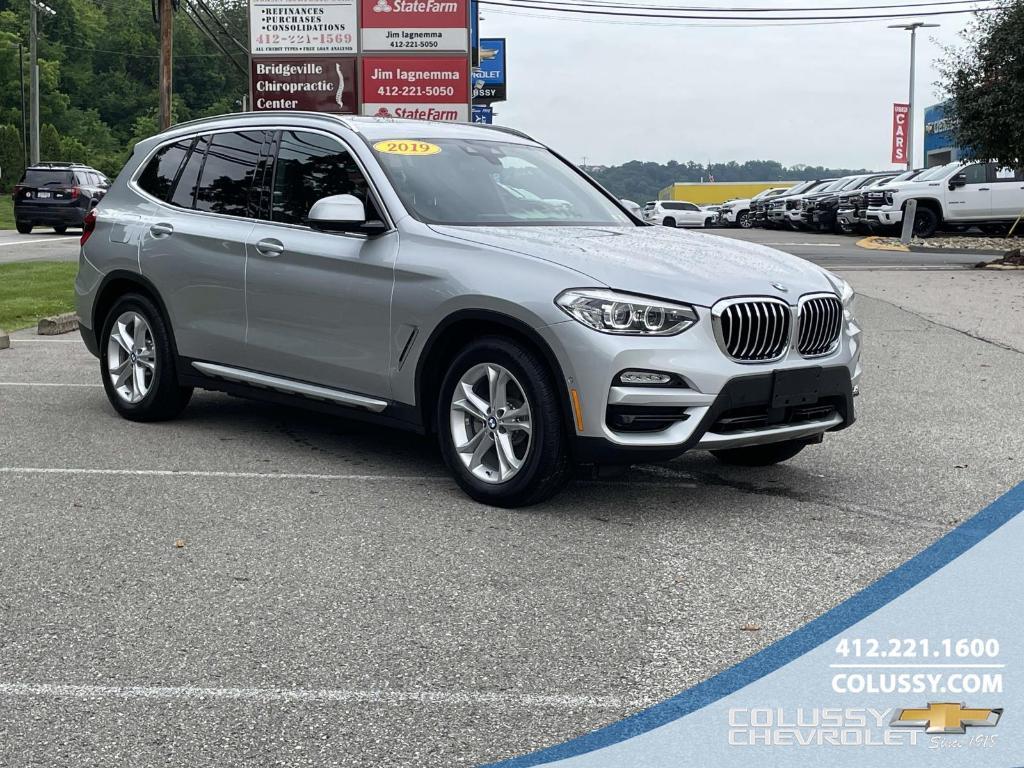 used 2019 BMW X3 car, priced at $26,990
